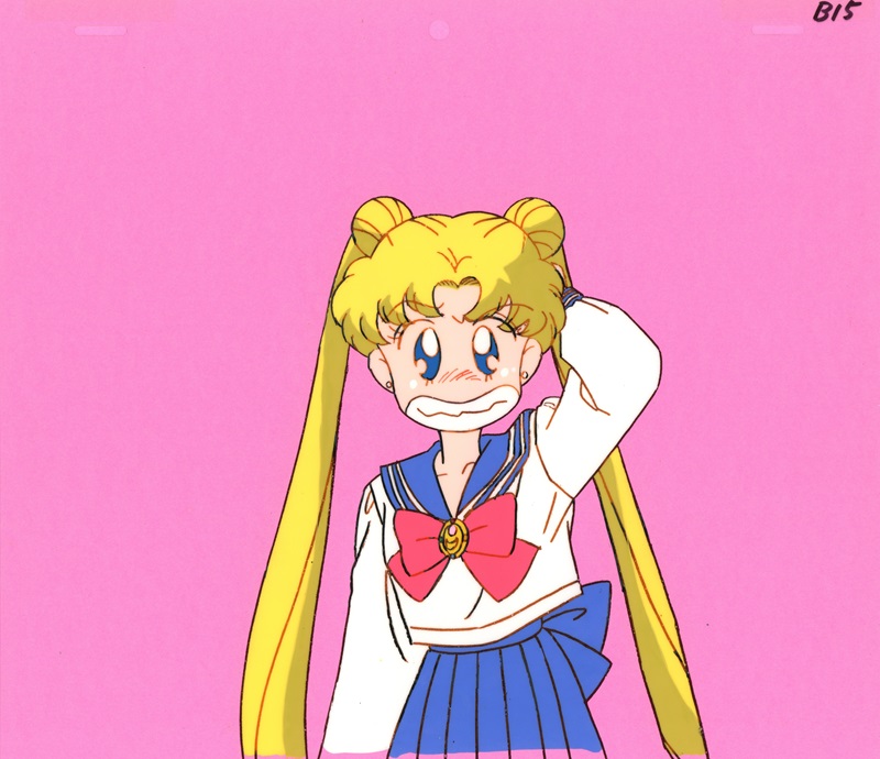 セーラームーンセル画｜月野うさぎ